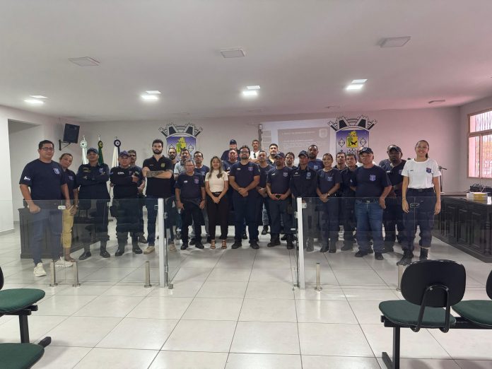 Polícia Civil realiza palestra para mais de 50 Guardas Municipais em Ladário